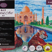 Crystal Art Kit "Taj Mahal Tigers" 40 x 50 cm, mit Rahmen | Bild 4