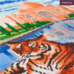 Crystal Art Kit "Taj Mahal Tigers" 40 x 50 cm, mit Rahmen | Bild 2