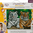 Crystal Art Kit "Tigers" 40 x 50 cm, mit Rahmen | Bild 5
