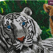 Crystal Art Kit "Tigers" 40 x 50 cm, mit Rahmen | Bild 3