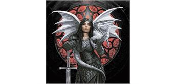 Crystal Art Kit "Valour" Anne Stokes, 70 x70 cm, mit Rahmen