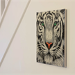 Crystal Art Kit "Weisser Tiger" 30 x 30 cm, mit Rahmen | Bild 2