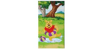 Crystal Art Kit "Winnie Splashing" Triptych Part 3