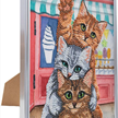 Crystal Art "Kittens" Bilderrahmen 21 x 25 cm | Bild 2