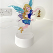 Crystal Art LED Lamp - Fairy With Lantern | Bild 2