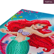 Crystal Art "Little Mermaid" Notizbuch Kit, 26 x 18 cm | Bild 3