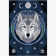 Crystal Art "Lunar Wolf"Notizbuch Kit, 26 x 18 cm