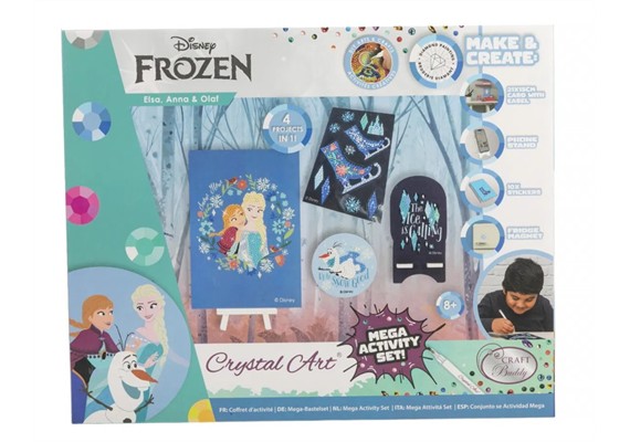 Crystal Art Mega Activity Set Elsa & Anna Crystal Art Mega Activity Set Elsa & Anna