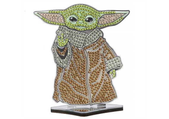 Crystal Art Mirror Buddy Grogu