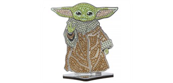 Crystal Art Mirror Buddy Grogu