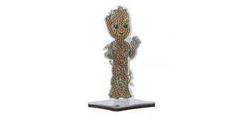 Crystal Art Mirror Buddy Groot