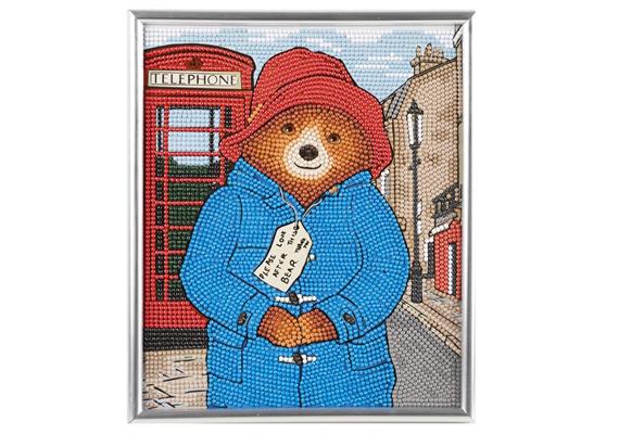 Crystal Art "Paddington & Postbox" Bilderrahmen 21 x 25 cm