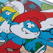 Crystal Art "Papa Smurf, Smurfette and Brainy" Bilderrahmen 21 x 25 cm | Bild 3