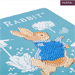 Crystal Art "Peter Rabbit" Notizbuch Kit, 26 x 18 cm | Bild 3