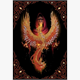 Crystal Art "Phoenix Rising"Notizbuch Kit, 26 x 18 cm