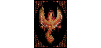 Crystal Art "Phoenix Rising"Notizbuch Kit, 26 x 18 cm