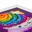 Crystal Art "Rainbow Cupcake" Bilderrahmen 16 x 16 cm | Bild 2