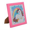 Crystal Art "Regenbogen Einhorn" Bilderrahmen 16 x 16 cm | Bild 3