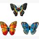 Crystal Art Schmetterlinge 3-erPack