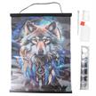 Crystal Art Scroll Enchanted Wolf 40 x 50 cm | Bild 5