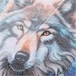 Crystal Art Scroll Enchanted Wolf 40 x 50 cm | Bild 4