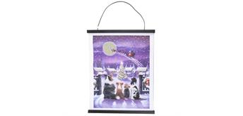 Crystal Art Scroll Festive Full Moon 35 x 45 cm