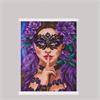 Crystal Art Scroll Floral Whisperer 40 x 50 cm