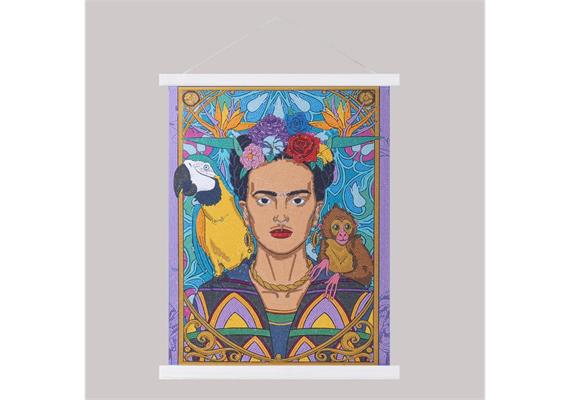Crystal Art Scroll Frida Kahlo 40 x 50 cm