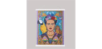 Crystal Art Scroll Frida Kahlo 40 x 50 cm