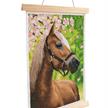 Crystal Art Scroll Horse 35 x 45 cm | Bild 2