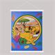 Crystal Art Scroll Lion King 40 x 50 cm