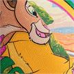 Crystal Art Scroll Lion King 40 x 50 cm | Bild 2