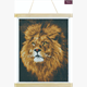 Crystal Art Scroll Majestic Mane 35 x 45 cm