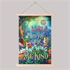 Crystal Art Scroll Mini Be Kind 20 x 30 cm