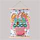 Crystal Art Scroll Mini Coffee 20 x 30 cm