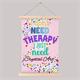 Crystal Art Scroll Mini I Don't Need Therapy 20 x 30 cm