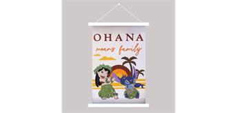 Crystal Art Scroll Mini Lilo & Stitch 20 x 30 cm