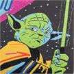 Crystal Art Scroll Mini Yoda 20 x 30 cm | Bild 2