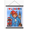 Crystal Art Scroll Paddington in London 35 x 45 cm