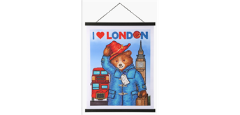 Crystal Art Scroll Paddington in London 35 x 45 cm