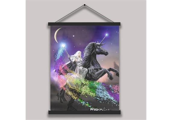 Crystal Art Scroll Rainbow Magic, 40 x 50 cm