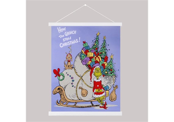 Crystal Art Scroll Stolen Christmas, 40 x 50 cm