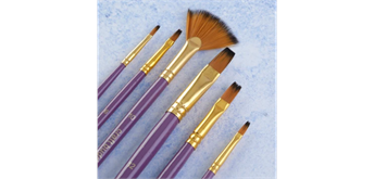 Crystal Art Set of 6 Brushes