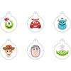 Crystal Art Set of 6 Disney Pixar Crystal Hanging Decorations