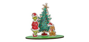 Crystal Art Sparkle Scene Merry Grinchmas