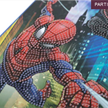 Crystal Art "Spiderman" Notizbuch Kit, 26 x 18 cm | Bild 4