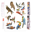 Crystal Art Sticker "Birds" Set of 4 Wall Sticker | Bild 4