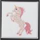 Crystal Art Sticker Einhorn 9 x 9 cm