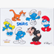 Crystal Art Sticker "Smurf" Sticker Set