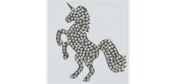 Crystal Art Sticker "Unicorn" Motif mit Werkzeug